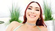 Redhead Scarlette Moon Squirts Like a Geyser: Asian Hottie's Wet Debut