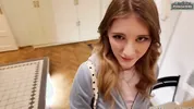 Hooking up with a guy I found on sex-dater & I let him cum all over my face!