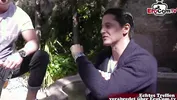 German tourist fucked publicly on the street in Mallorca