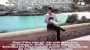 German tourist fucked publicly on the street in Mallorca