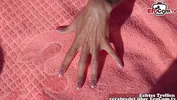 German tourist fucked publicly on the street in Mallorca