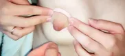 I stretch my tits hard