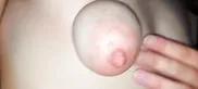 I stretch my tits hard