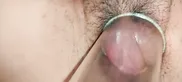 I stretch my tits hard