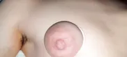 I stretch my tits hard