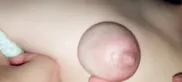 I stretch my tits hard