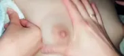 I stretch my tits hard