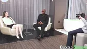 CuckoldSessions - Hot Babe Fucks Her Guest In Front Of Her BF On Sex Positive Show