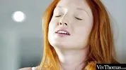 Sexy lesbians kiss passionately and finger pussies