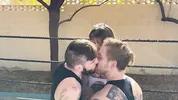 Bisexual Boxing Match Gone Wild! Awlivv Takes on Two Bi Guys at Once and Wins! - Steve Rickz