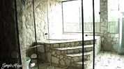 Gorgeous Goth Redhead Has Intense Sex In The Cabin