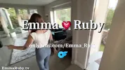 Fucking your ex gf while her bf waits in the car - Emma Ruby