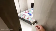 My stepsister finds me masturbating and helps me ejaculate