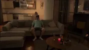 Surprise for husband, wife brings a sexy blonde for him to fuck
