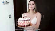 Anal sex with my Stepmom is the best gift for my 18th birthday.