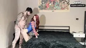 My stepfather showed me what a creampie is before my Halloween party