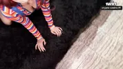 My stepfather showed me what a creampie is before my Halloween party