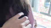 The unfaithful wife, without thinking twice, agreed to fuck a stranger in front of her cuckold husba
