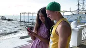 The unfaithful wife, without thinking twice, agreed to fuck a stranger in front of her cuckold husba