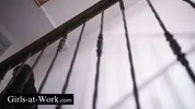 Desire on the stairs