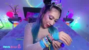 Penelope Woods Shows Off Her Anal Plug And Gets Her Pussy Creampied!