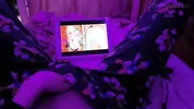 Rating hentai based on how fast they make me cum by touching my pussy pov