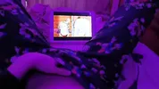 Rating hentai based on how fast they make me cum by touching my pussy pov
