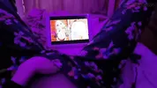 Rating hentai based on how fast they make me cum by touching my pussy pov