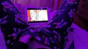 Rating hentai based on how fast they make me cum by touching my pussy pov
