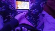 Rating hentai based on how fast they make me cum by touching my pussy pov