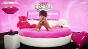 Busty ebony masturbating