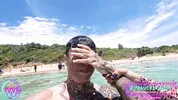 Wifebucket Amateurs - Sea water and sun made her bubble but to glisten so tempting
