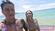 Wifebucket Amateurs - Sea water and sun made her bubble but to glisten so tempting