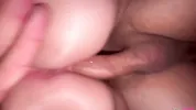Two males, one blonde and cum in the ass pt2