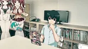 Beautiful Big Boobed Mangaka Likes To Fuck Editor For His Big Cock