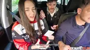 PickupClub - Brunette Vixi Rafi Cheating on Her Broke Cuckold Boyfriend with Alpha Male Michael Fly