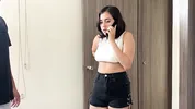 I share a hotel room with my Latina best friend and I fuck her huge ass, I come in her delicious pussy. Sex with ManuelaAlvarez