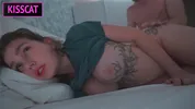 S2E2: Step mom lets step son lie in share bed and jerking him, but unexpected hard fuck with facial