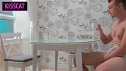 S2E2: Step mom lets step son lie in share bed and jerking him, but unexpected hard fuck with facial