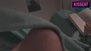 S2E2: Step mom lets step son lie in share bed and jerking him, but unexpected hard fuck with facial