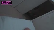 S2E2: Step mom lets step son lie in share bed and jerking him, but unexpected hard fuck with facial