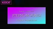 S2E2: Step mom lets step son lie in share bed and jerking him, but unexpected hard fuck with facial
