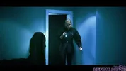 AI HENTAI - Haunted House Lesbian Threesome - Alien Creatures Possess Hot Girls