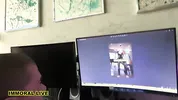 Lucky Kos Fucks Blonde Babe With Big Boobs For No Money!