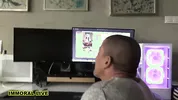 Lucky Kos Fucks Blonde Babe With Big Boobs For No Money!
