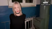 On my way home, I ran into a neighbor in the building's entrance and ended up ripping her tights