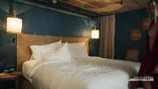 We skipped dinner to make love in our hotel