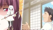 Perverted slut gets a creampie - Hentai