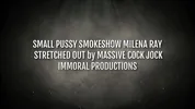Small Pussy Smokeshow Milena Ray Stretched Out By Massive Cock – Immoral Productions