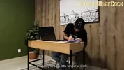 I hire a whore while my wife works and we end up having a threesome without a condom